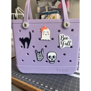 Lot of 5 Slightly Imperfect Halloween Themed Bogg Bag Charms